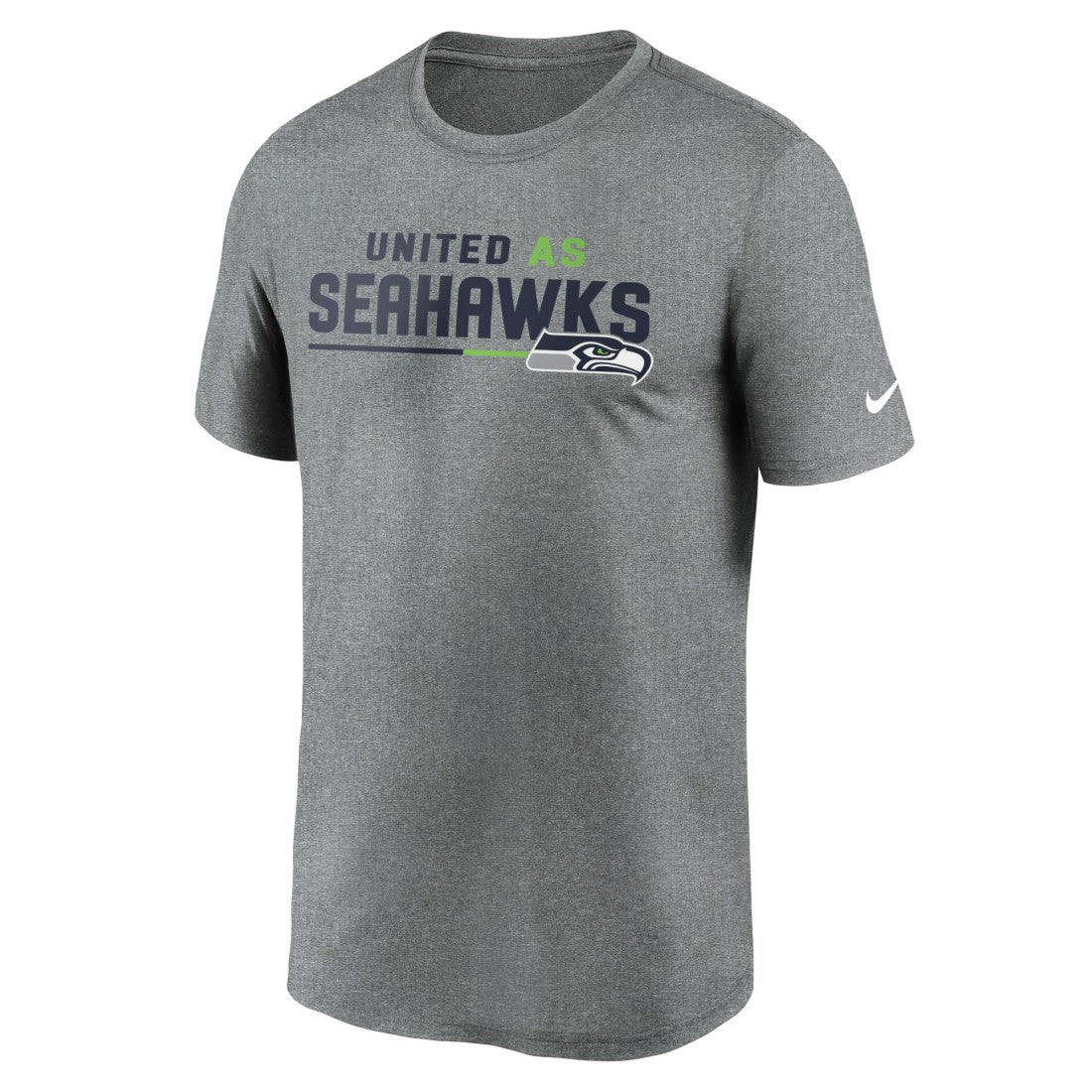 Seattle Seahawks Legend Team Shoutout Performance T-Shirt - Heather Gray on sale