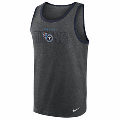 Tennessee Titans Tri-Blend Tank Top - Heathered Charcoal outlet