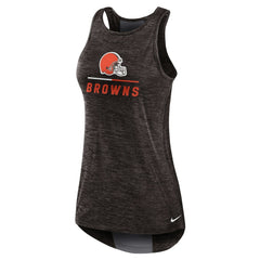 Cleveland Browns Women's High Neck Performance Tank Top - Brown outlet