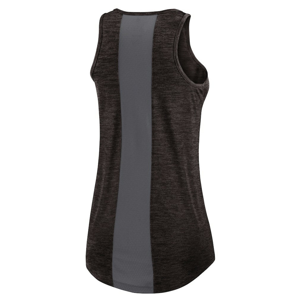Cleveland Browns Women's High Neck Performance Tank Top - Brown outlet