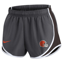 Cleveland Browns Women's Team Logo Performance Tempo Shorts - Charcoal online