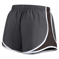 Cleveland Browns Women's Team Logo Performance Tempo Shorts - Charcoal online