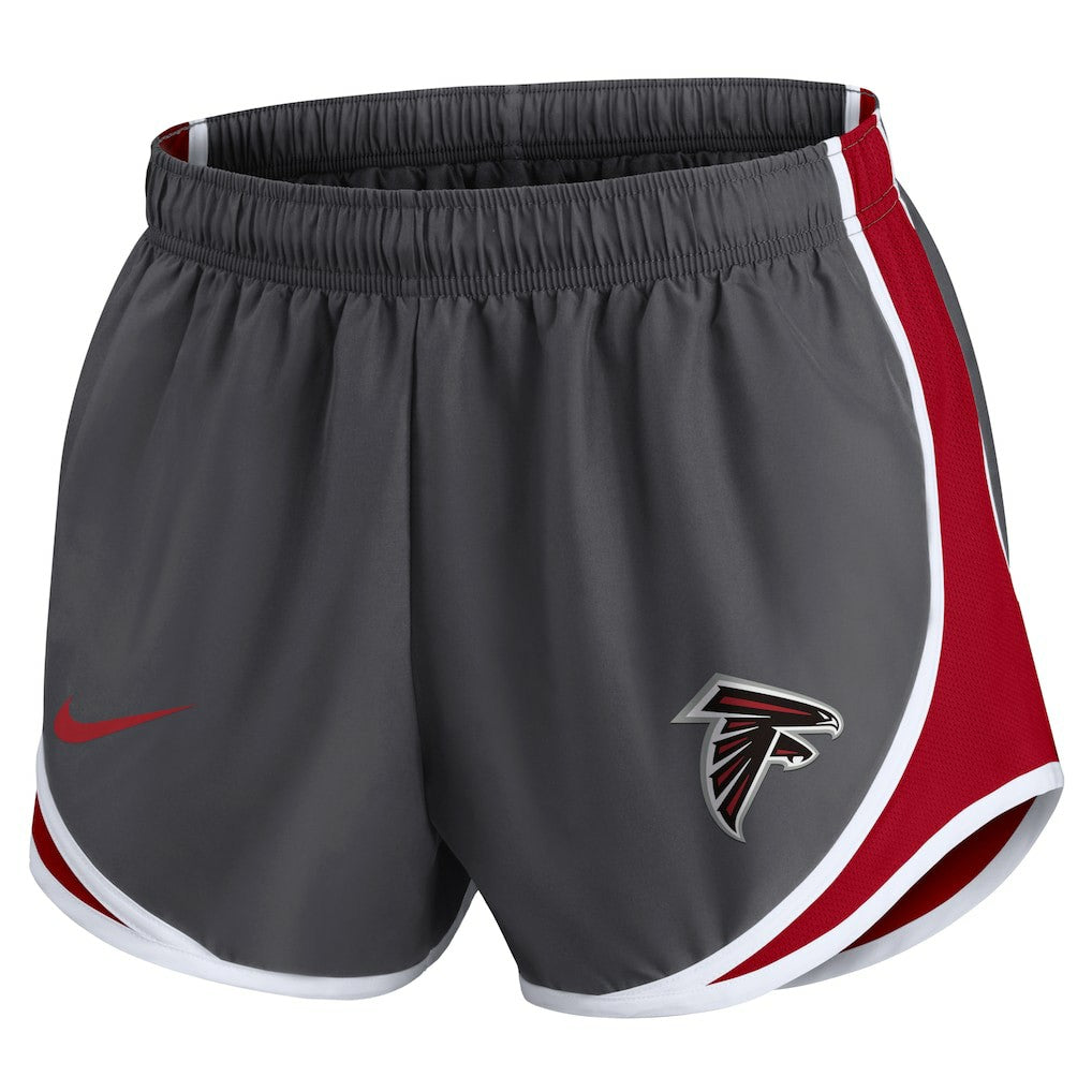 Atlanta Falcons Women's Team Logo Performance Tempo Shorts - Charcoal discount