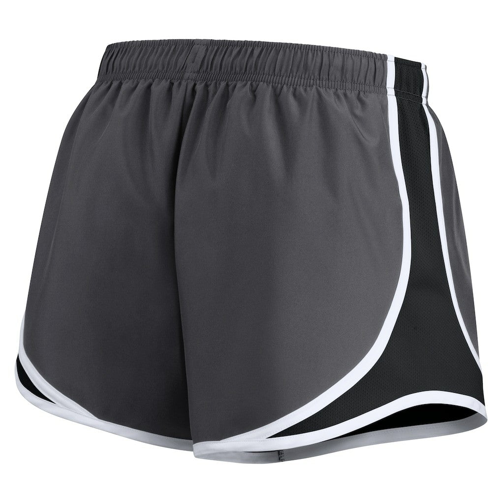 Carolina Panthers Women's Team Logo Performance Tempo Shorts - Charcoal outlet