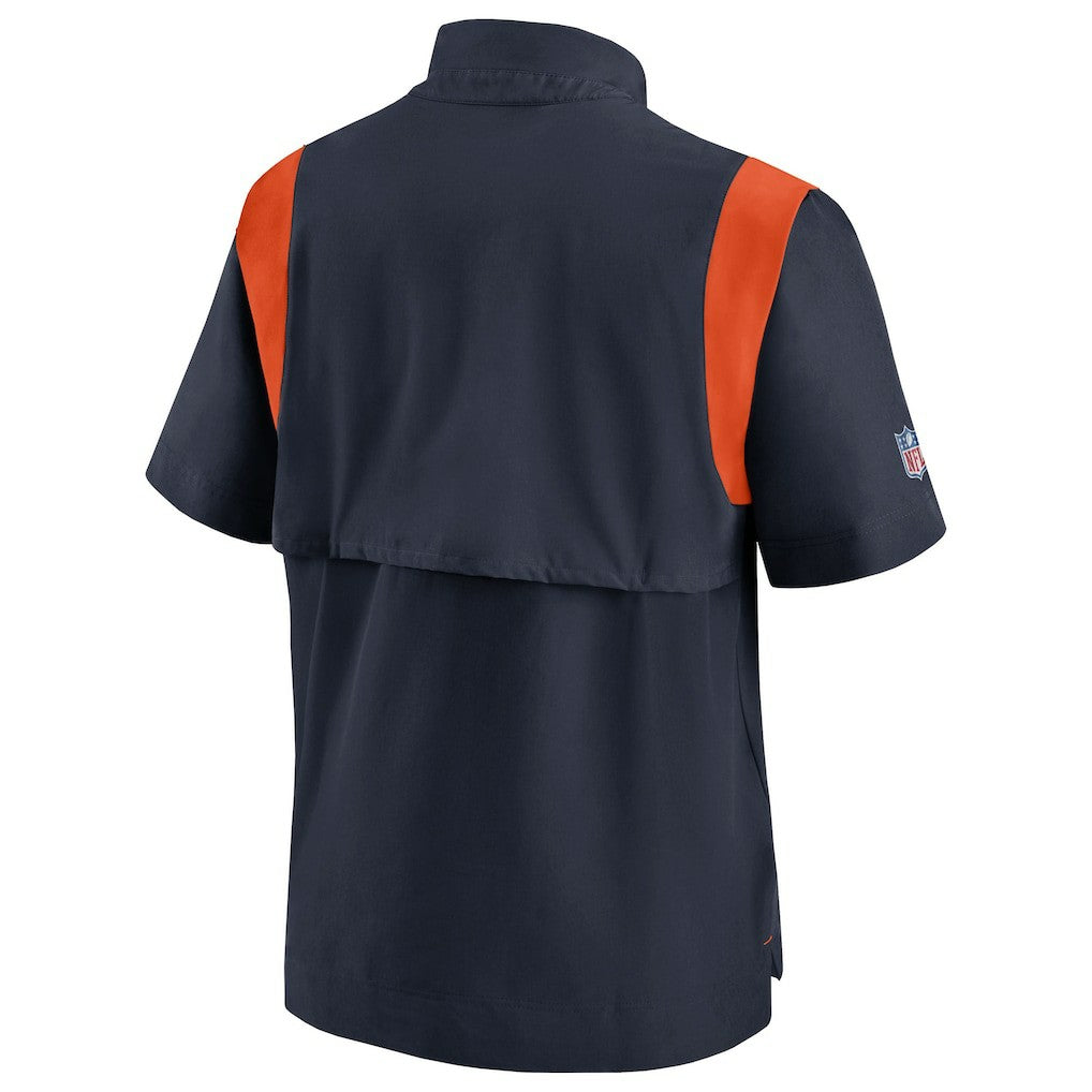 Chicago Bears Sideline Coaches Chevron Lockup Pullover Top - Navy sale
