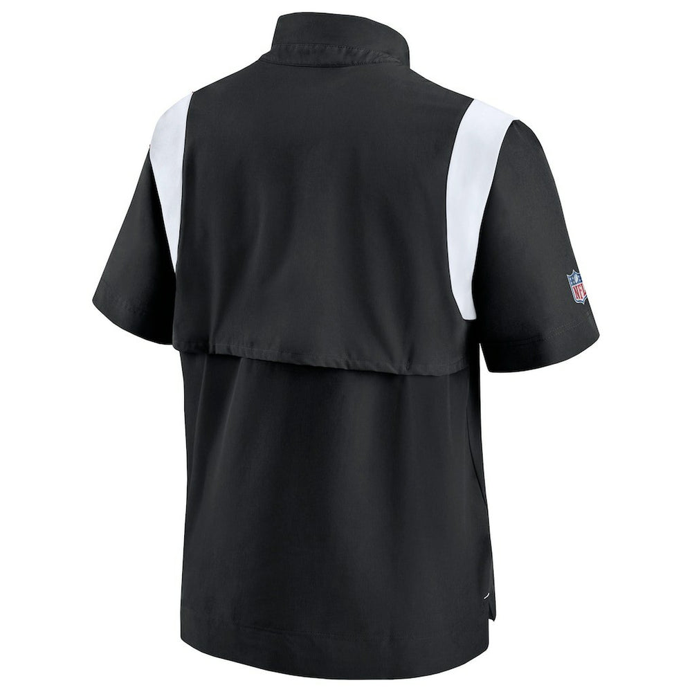 Las Vegas Raiders Sideline Coaches Chevron Lockup Pullover Top - Black online