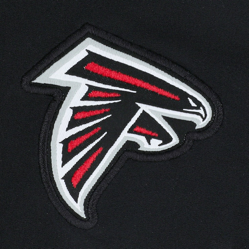 Atlanta Falcons Sideline Coaches Chevron Lockup Pullover Top - Black on sale