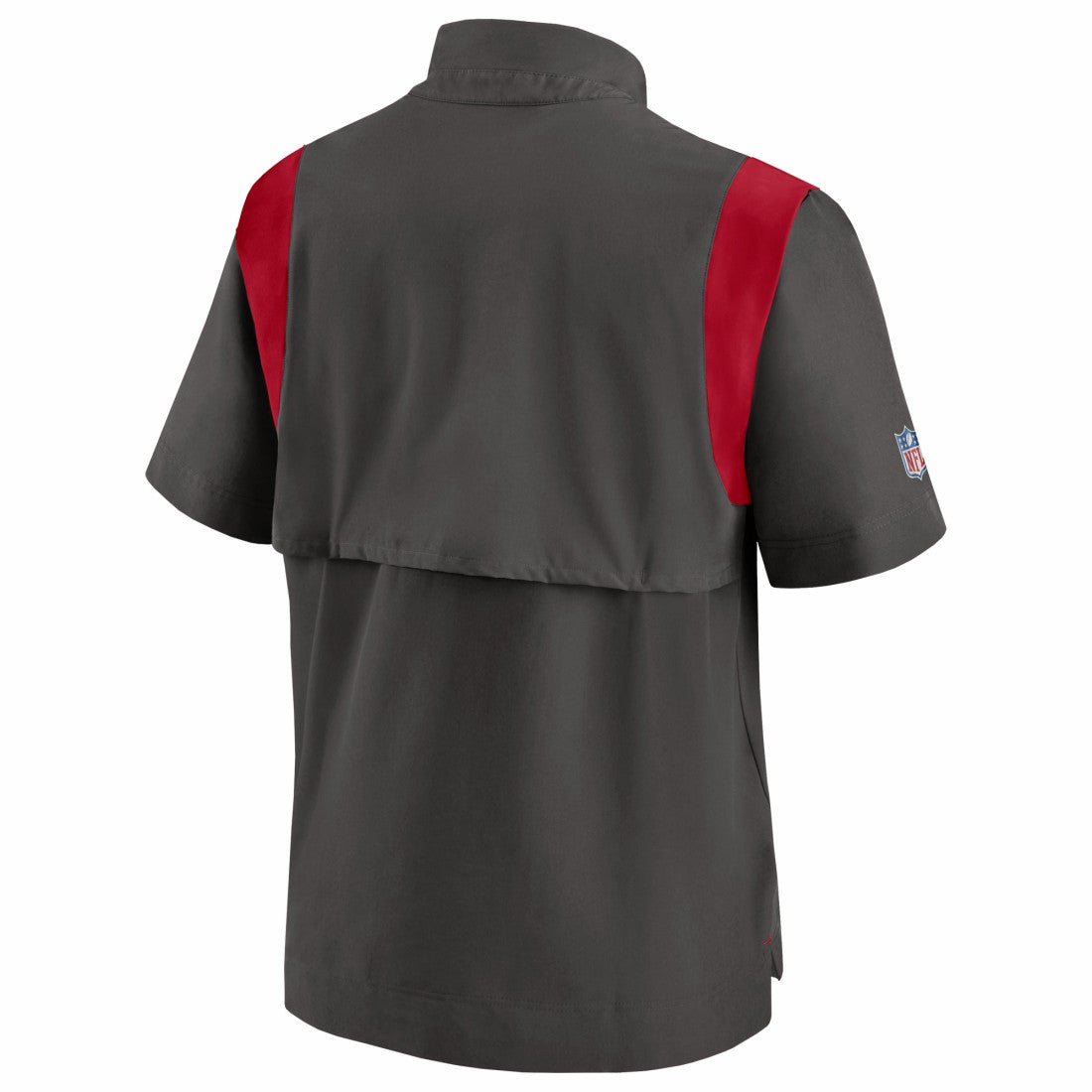 Tampa Bay Buccaneers Sideline Coaches Chevron Lockup Pullover Top - Pewter outlet