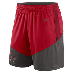 Tampa Bay Buccaneers Sideline Primary Lockup Performance Shorts - Red/Pewter cheap