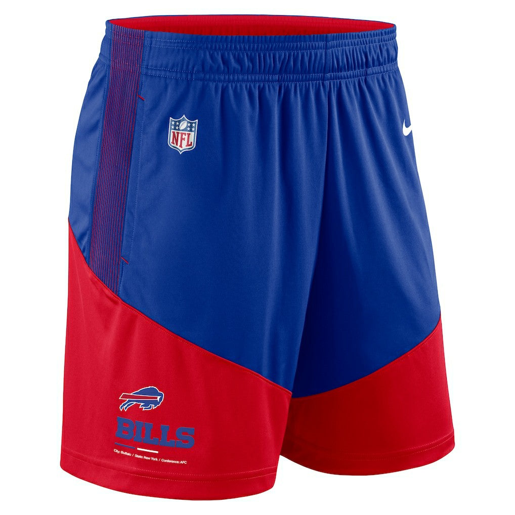 Buffalo Bills Sideline Primary Lockup Performance Shorts - Royal/Red cheap