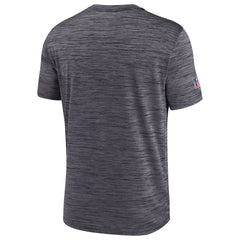 Pittsburgh Steelers Sideline Velocity Athletic Stack Performance T-Shirt - Black discount
