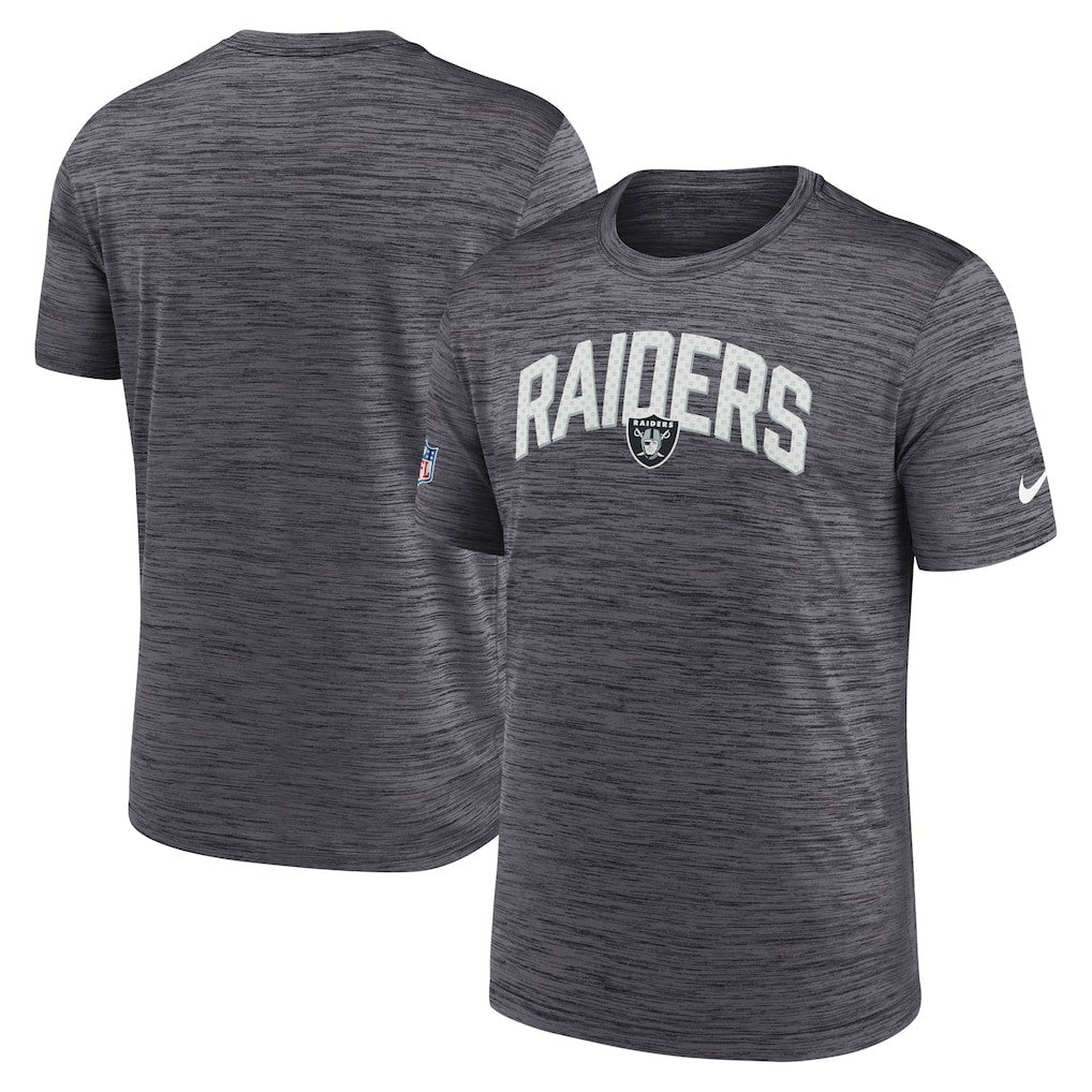 Las Vegas Raiders Sideline Velocity Athletic Stack Performance T-Shirt - Black on sale