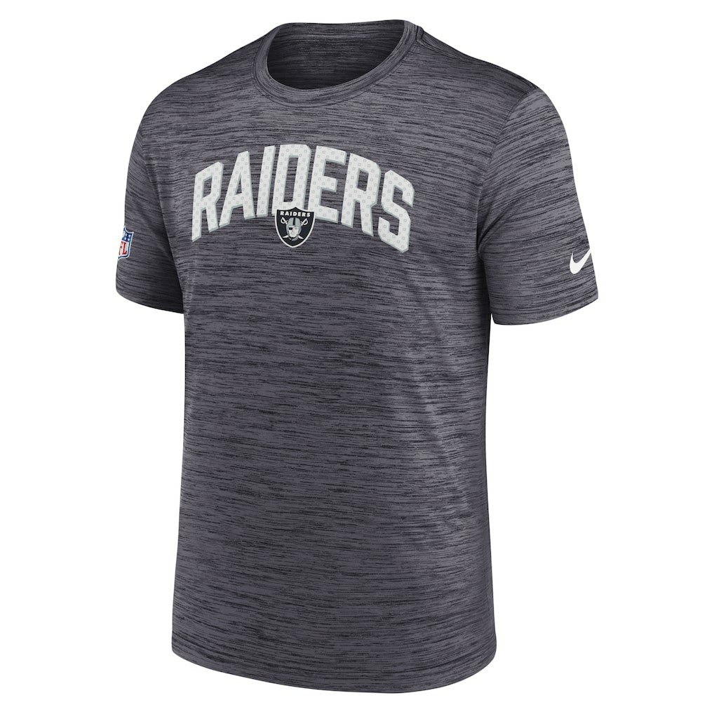 Las Vegas Raiders Sideline Velocity Athletic Stack Performance T-Shirt - Black on sale