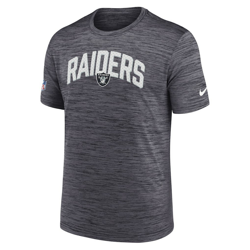 Las Vegas Raiders Sideline Velocity Athletic Stack Performance T-Shirt - Black on sale