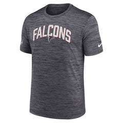 Atlanta Falcons Sideline Velocity Athletic Stack Performance T-Shirt - Black outlet