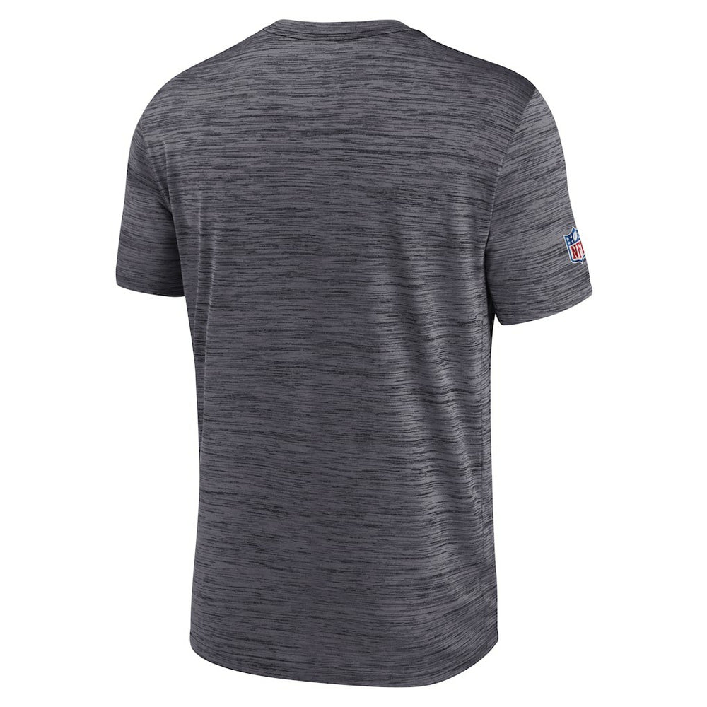 Atlanta Falcons Sideline Velocity Athletic Stack Performance T-Shirt - Black outlet