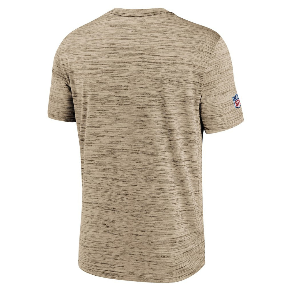 Cleveland Browns Sideline Velocity Athletic Stack Performance T-Shirt - Brown on sale