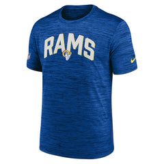 Los Angeles Rams Sideline Velocity Athletic Stack Performance T-Shirt - Royal online