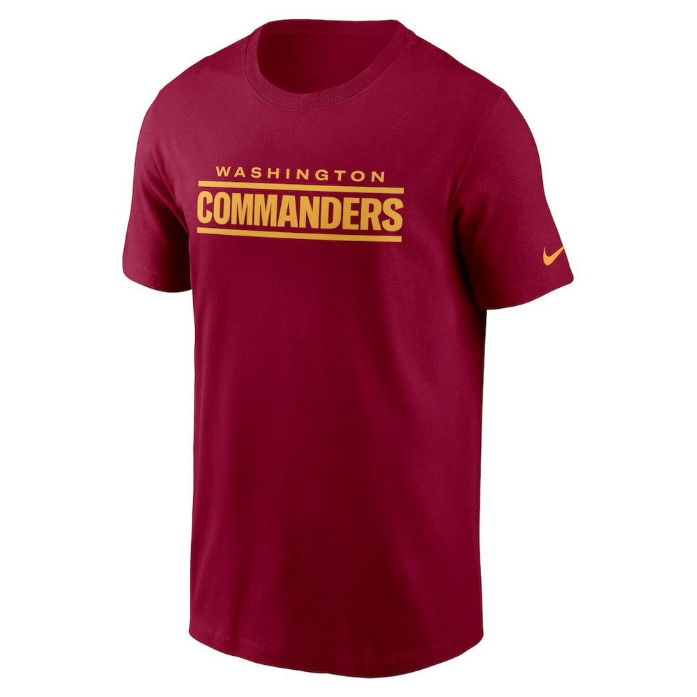 Washington Commanders Wordmark T-Shirt - Burgundy discount