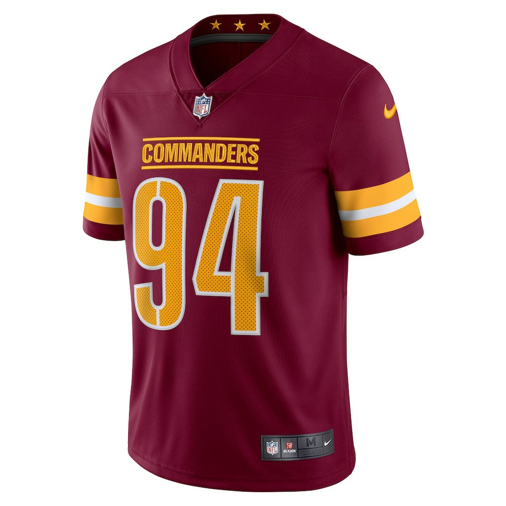 Da'Ron Payne Washington Commanders Vapor Limited Jersey - Burgundy cheap