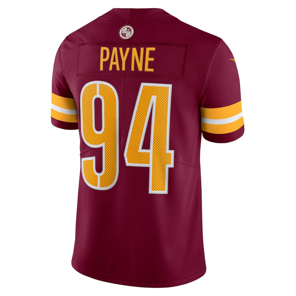 Da'Ron Payne Washington Commanders Vapor Limited Jersey - Burgundy cheap