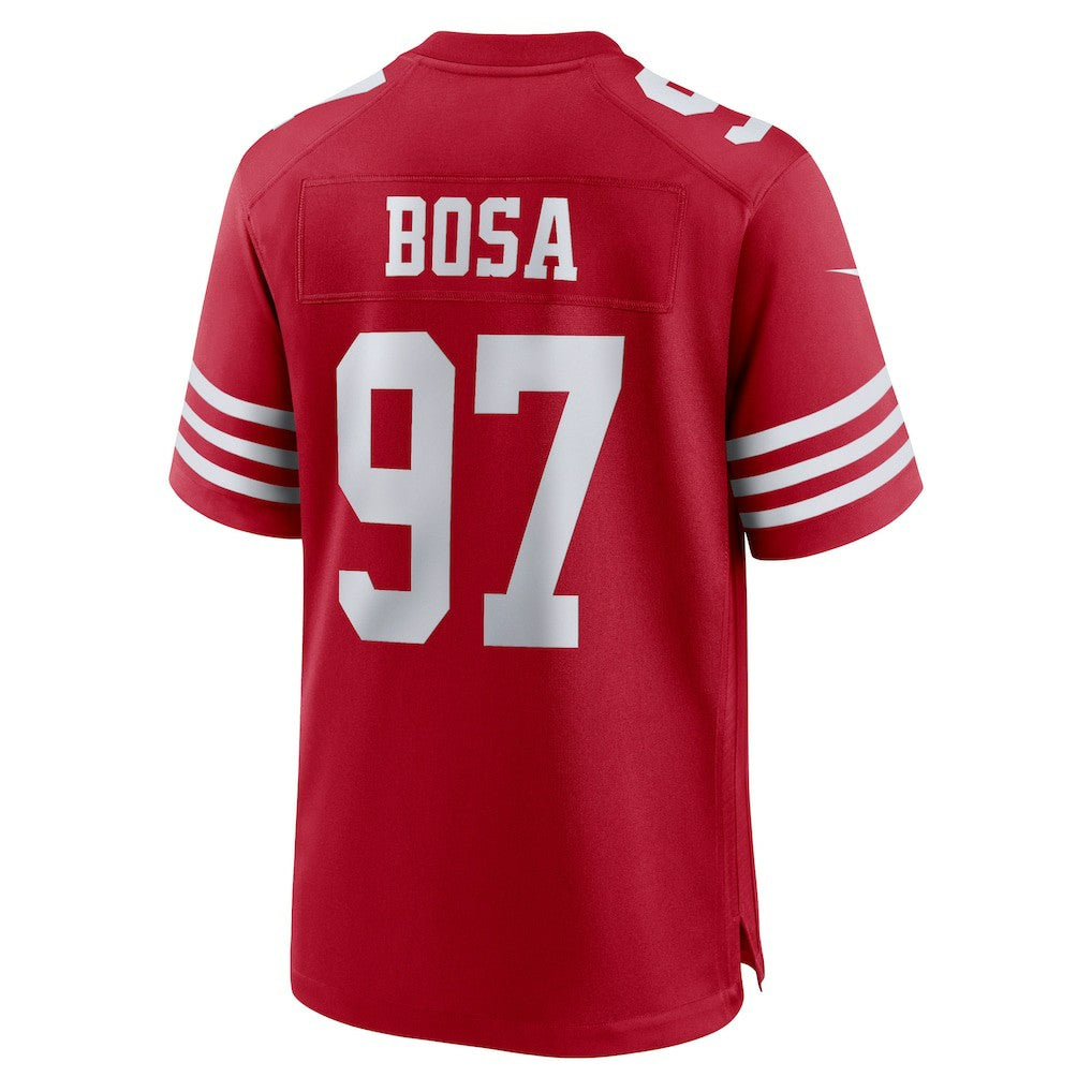 Nick Bosa San Francisco 49ers Team Game Jersey - Scarlet sale