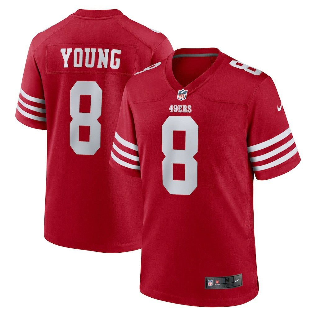 Steve Young San Francisco 49ers Retired Game Player Jersey - Scarlet outlet