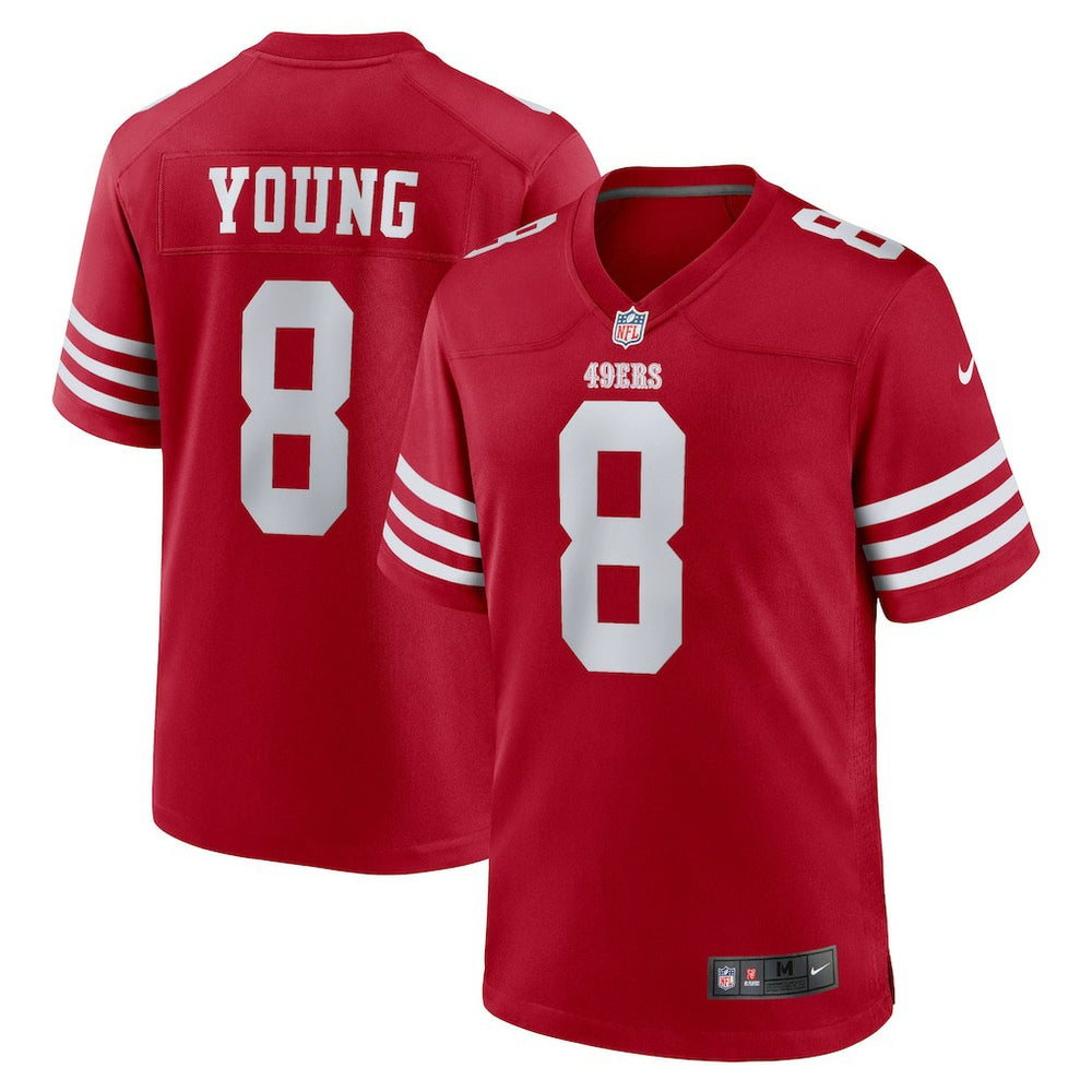 Steve Young San Francisco 49ers Retired Game Player Jersey - Scarlet outlet