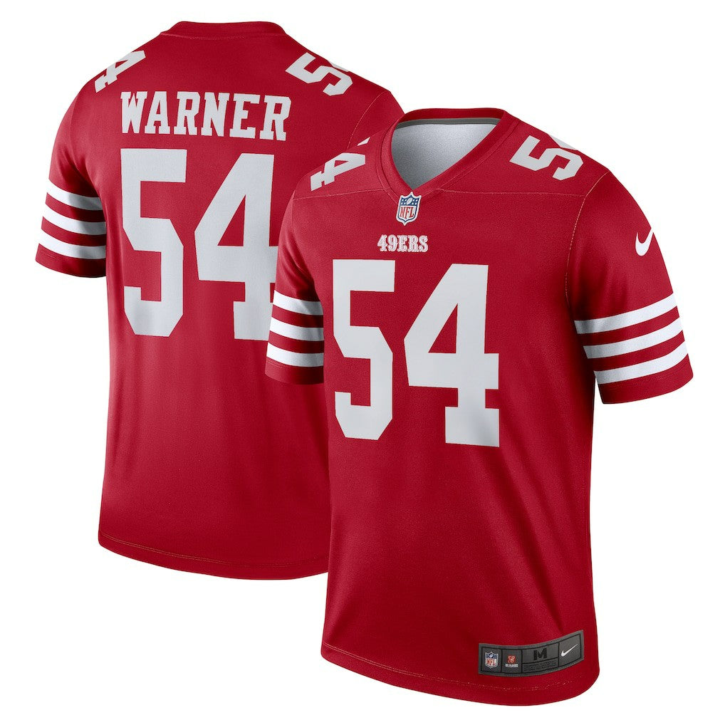 Fred Warner San Francisco 49ers Legend Player Performance Top - Scarlet on sale