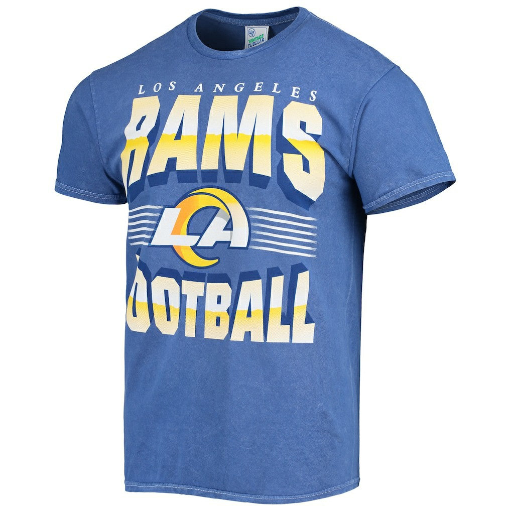 Los Angeles Rams '47 Rocker Vintage Tubular T-Shirt - Royal outlet