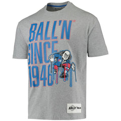 Philadelphia 76ers BALL'N Since 1946 T-Shirt - Heathered Gray sale