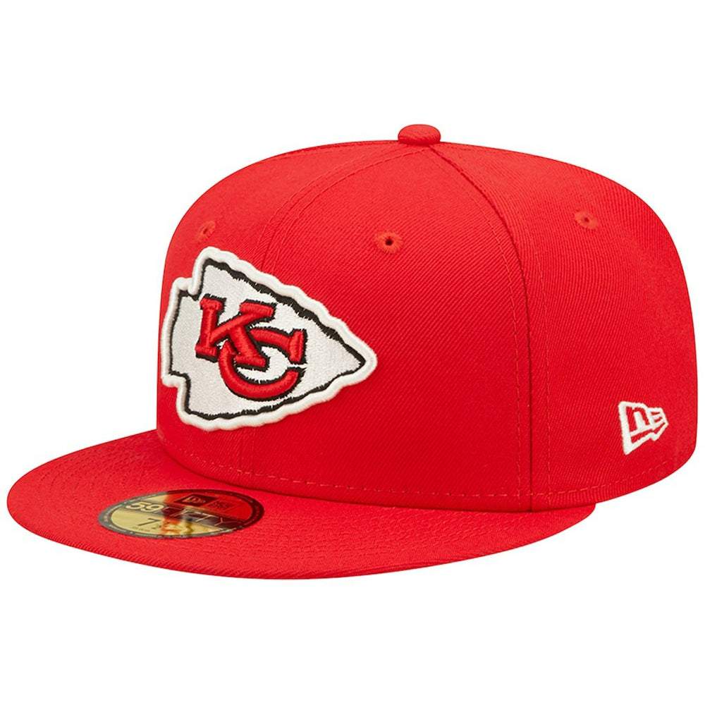 Kansas City Chiefs New Era Super Bowl IV Pop Sweat 59FIFTY Fitted Hat - Red online