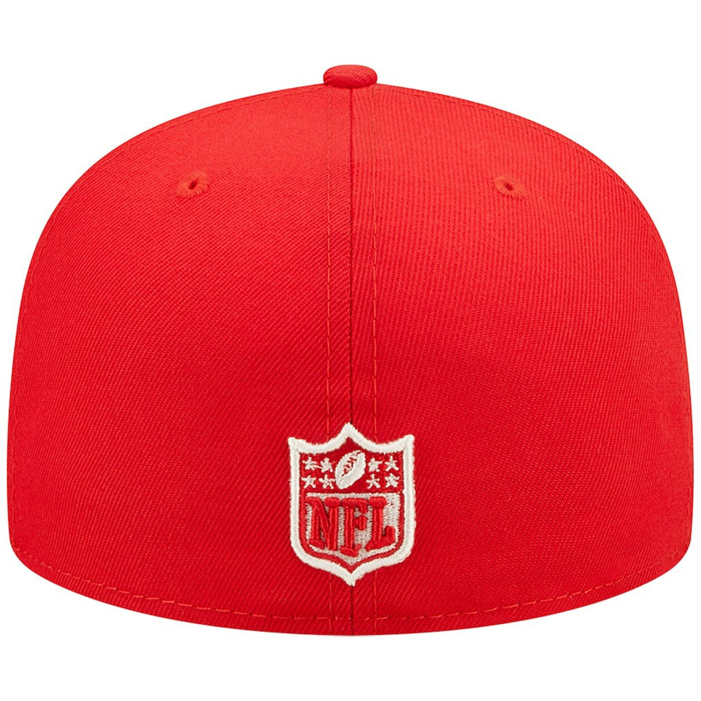 Kansas City Chiefs New Era Super Bowl IV Pop Sweat 59FIFTY Fitted Hat - Red online