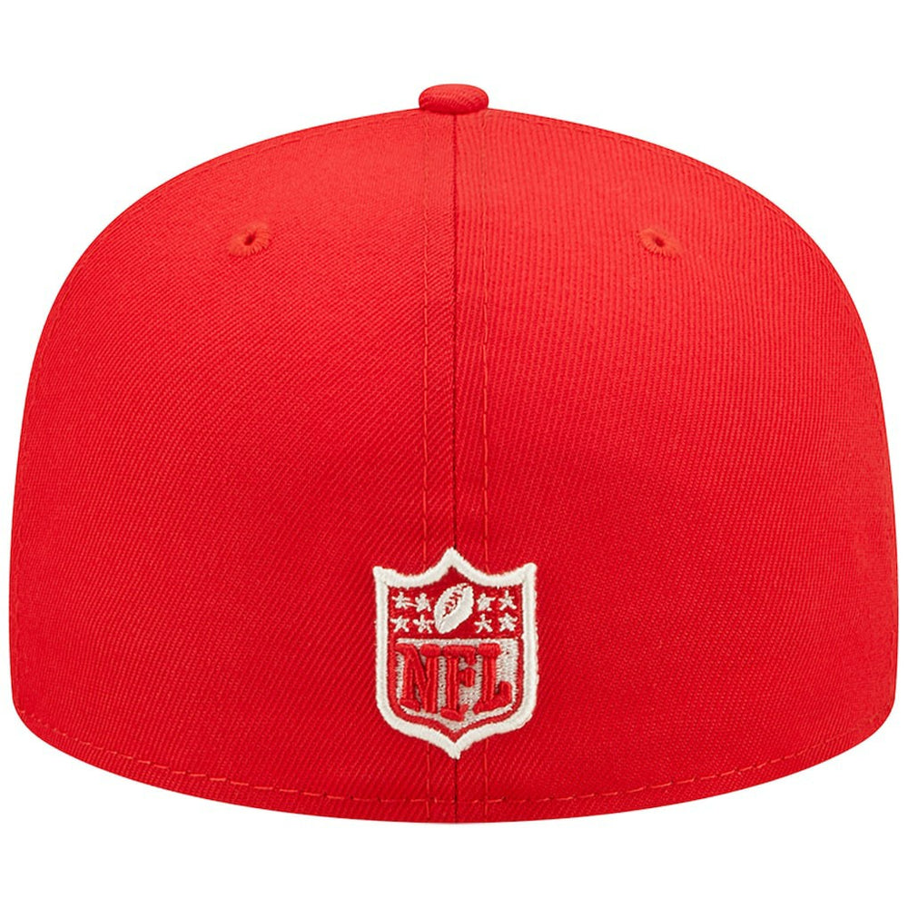 Kansas City Chiefs New Era Super Bowl IV Pop Sweat 59FIFTY Fitted Hat - Red online
