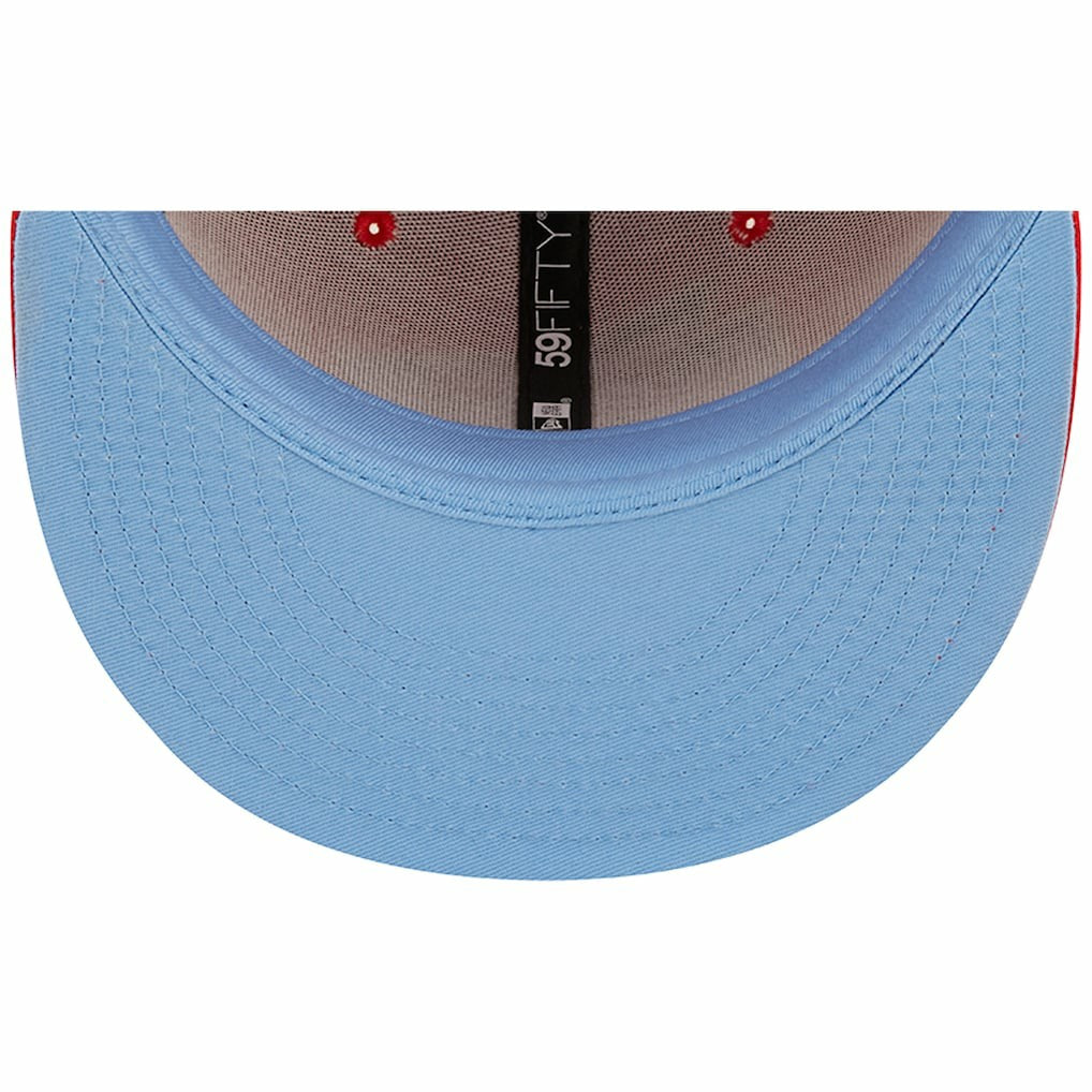 Kansas City Chiefs New Era Super Bowl IV Pop Sweat 59FIFTY Fitted Hat - Red online