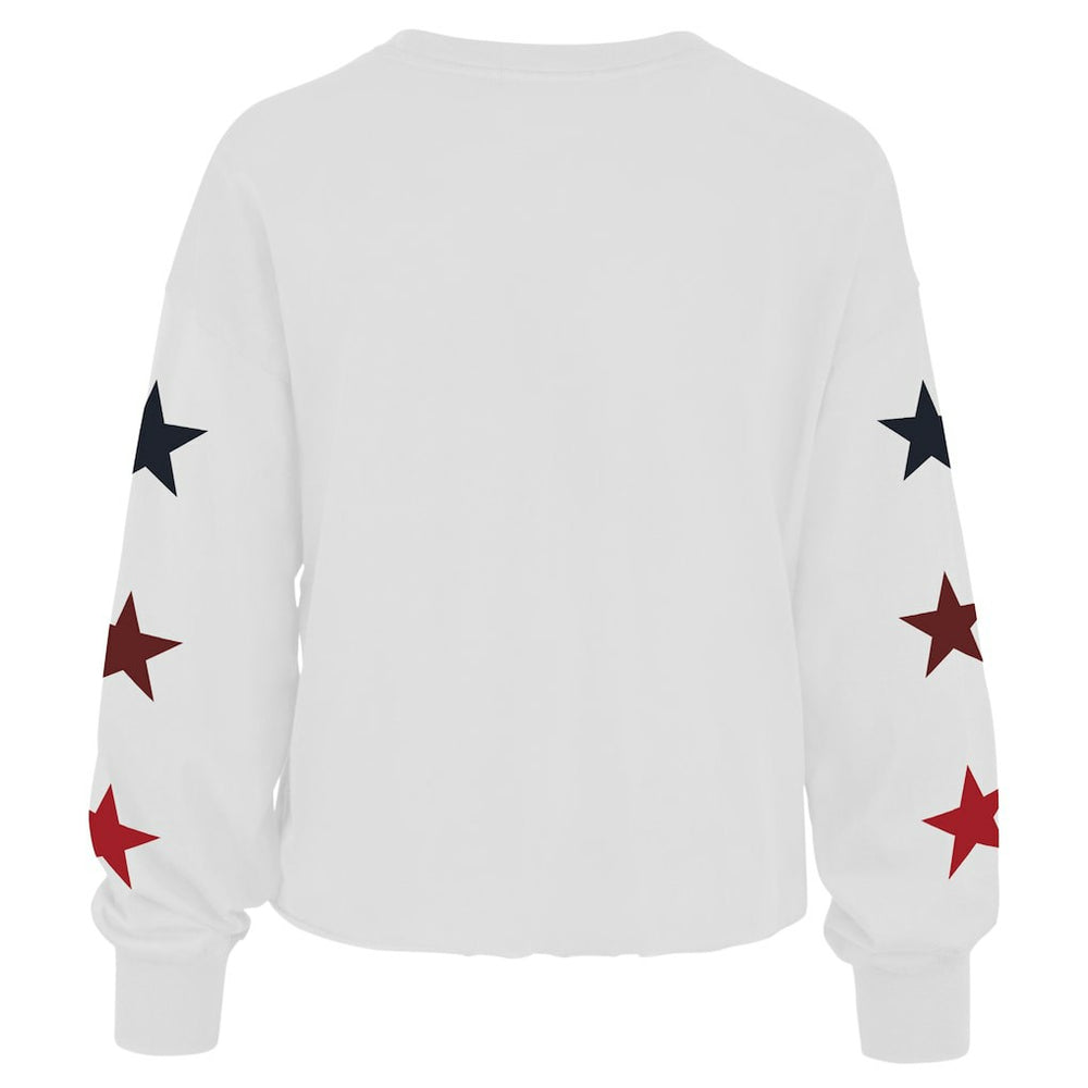 Brooklyn Nets '47 Women's 2021/22 City Edition Call Up Parkway Long Sleeve T-Shirt - White outlet