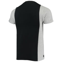 Pittsburgh Steelers Refried Apparel Sustainable Split T-Shirt - Black/Heathered Gray discount
