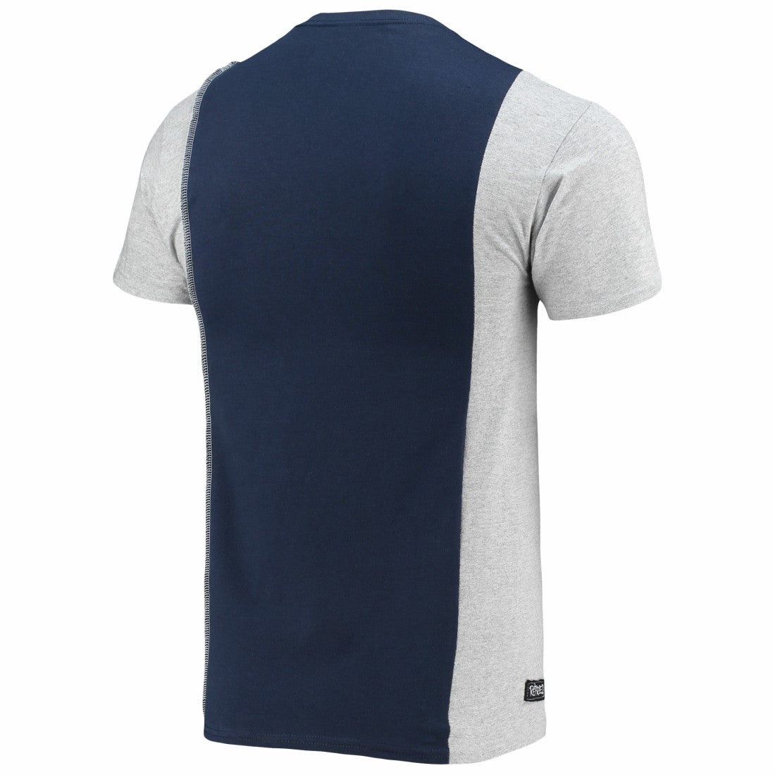 Tennessee Titans Refried Apparel Sustainable Split T-Shirt - Navy/Heathered Gray discount