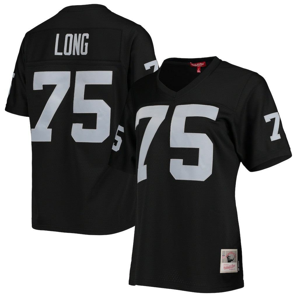 Howie Long Las Vegas Raiders Women's Legacy Replica Player Jersey - Black outlet