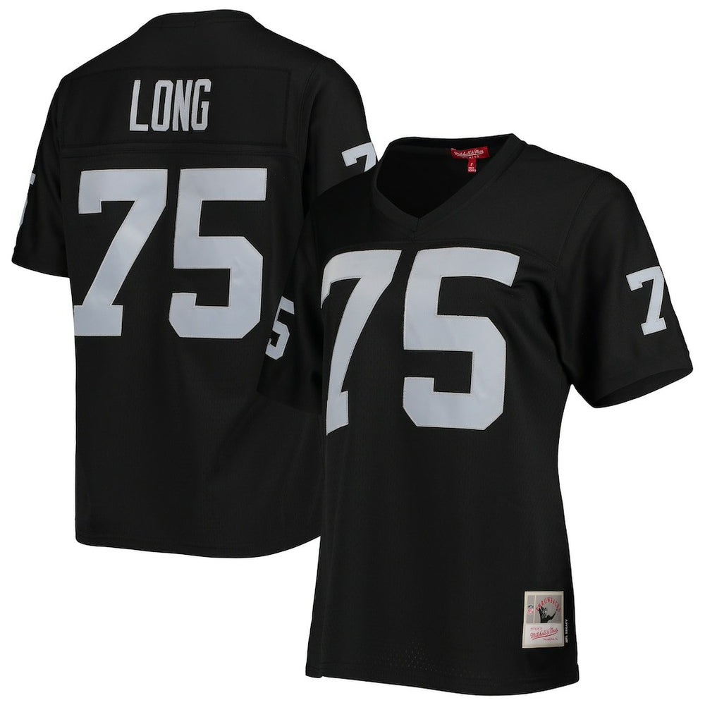 Howie Long Las Vegas Raiders Women's Legacy Replica Player Jersey - Black outlet
