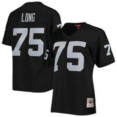Howie Long Las Vegas Raiders Women's Legacy Replica Player Jersey - Black outlet