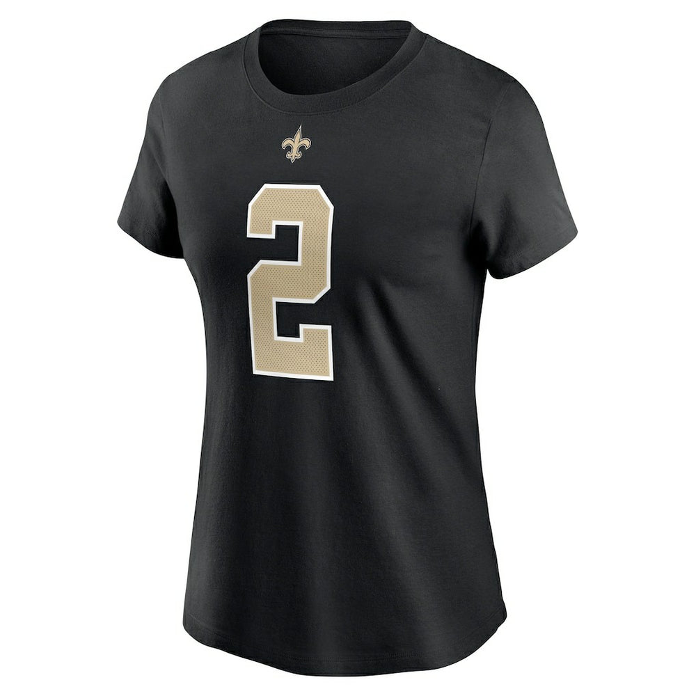 Jameis Winston New Orleans Saints Women's Name & Number T-Shirt - Black on sale