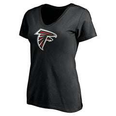 Kyle Pitts Atlanta Falcons Women's Player Icon Name & Number V-Neck T-Shirt - Black discount