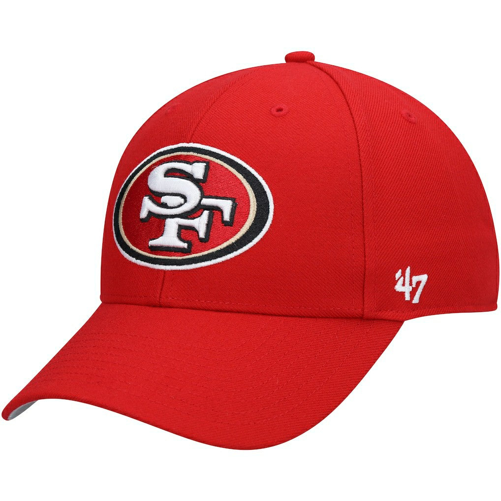San Francisco 49ers '47 Logo MVP Adjustable Hat - Scarlet for sale