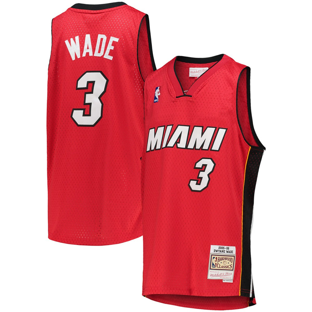 Dwyane Wade Miami Heat Youth 2005/06 Hardwood Classics Swingman Jersey - Red outlet