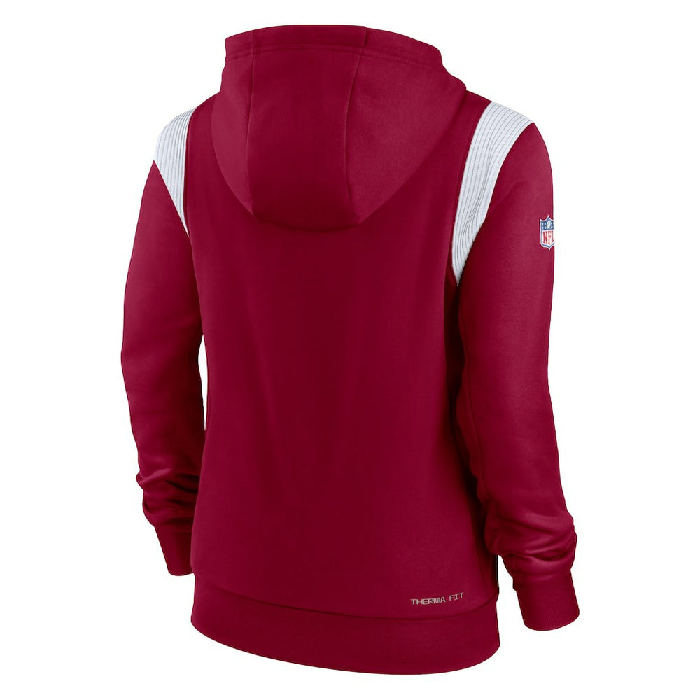 Washington Commanders Women's Sideline Stack Performance Pullover Hoodie - Burgundy outlet