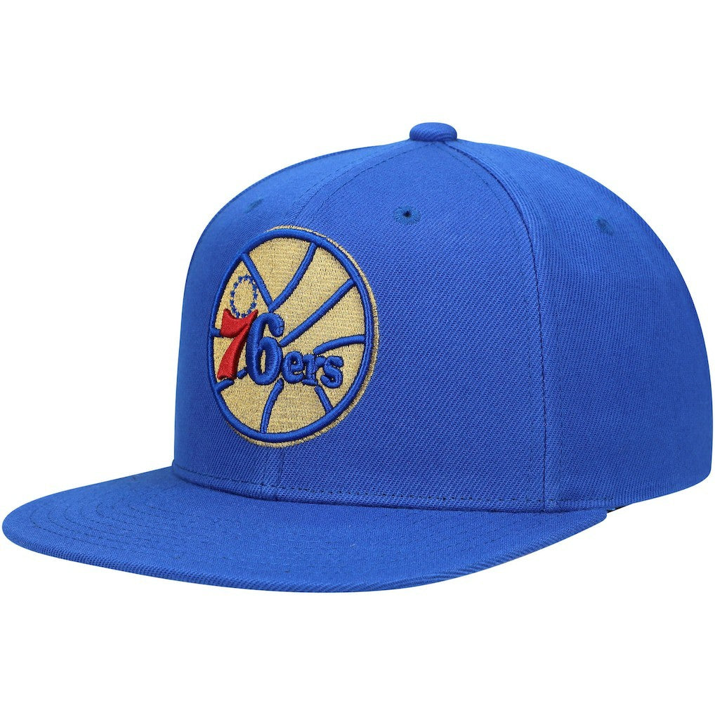 Philadelphia 76ers 50th Anniversary Snapback Hat - Royal on sale