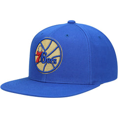 Philadelphia 76ers 50th Anniversary Snapback Hat - Royal on sale