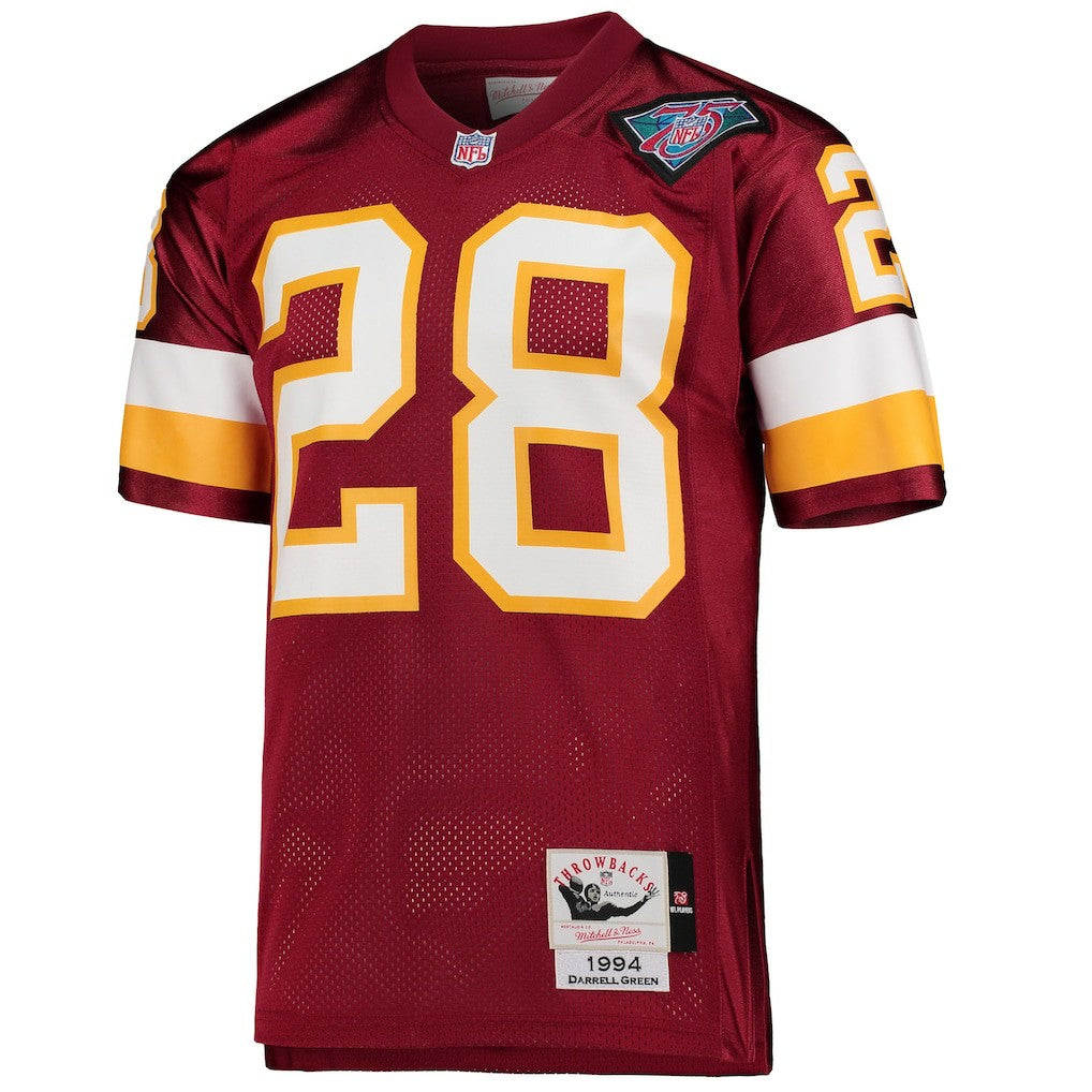 Darrell Green Washington Football Team 1994 Authentic Throwback Retired Player Jersey - Burgundy outlet