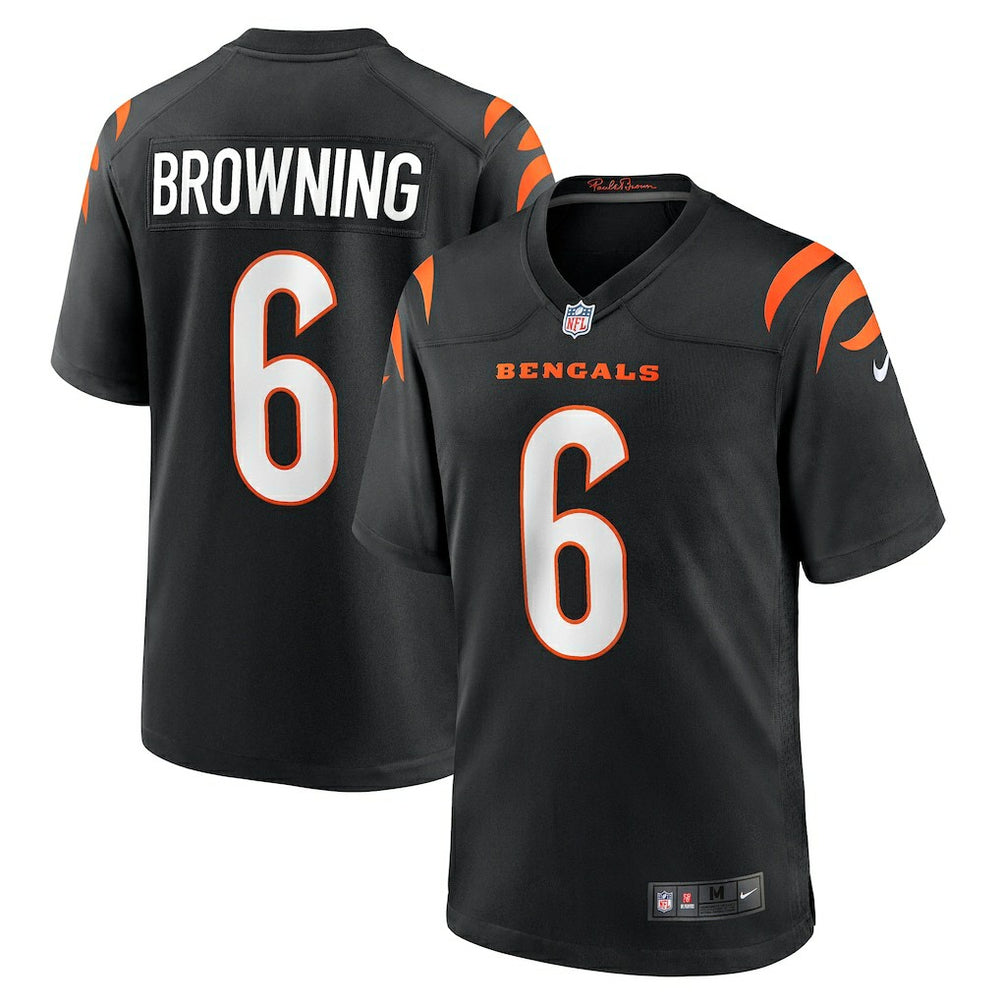 Jake Browning Cincinnati Bengals Game Jersey - Black outlet